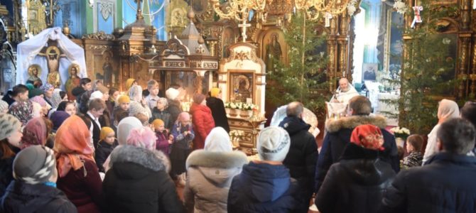 Очередная Рождественская встреча поколений в Свято-Троицком храме
