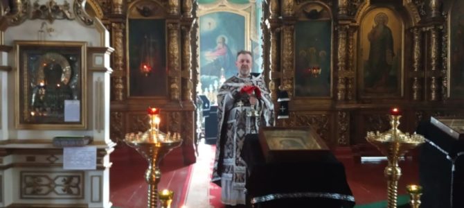 Последняя литургия Преждеосвященных Даров в этом году