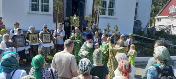 Престольный праздник Свято-Троицкого Архиерейского подворья г.Ирбит