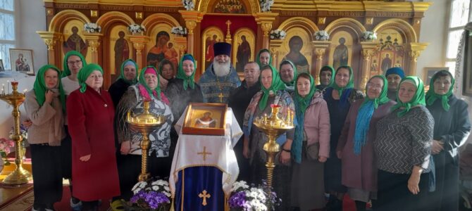 Престольный праздник в храме в честь Покрова Божией Матери д.Никитиной