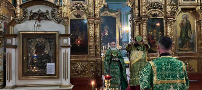 Божественная Литургия 31 декабря. Прославление Праведного Симеона Верхотурского