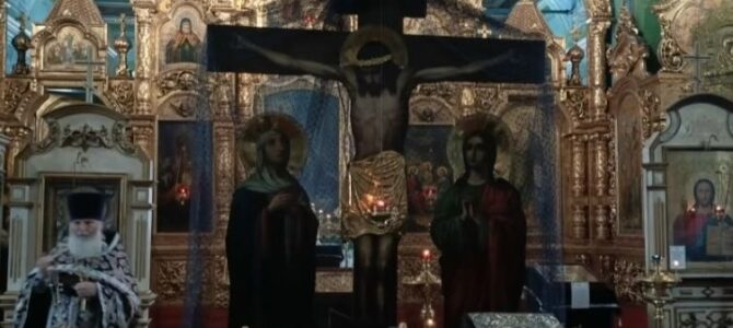 Отслужена последняя этим Великим постом Пассия